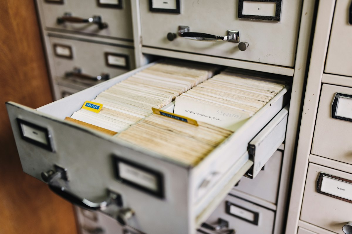 Four-Drawer Steel Filing Cabinet